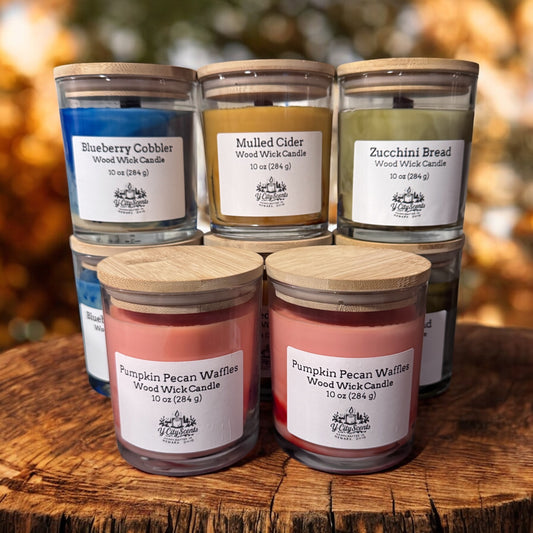 10 oz Wood Wick Candle